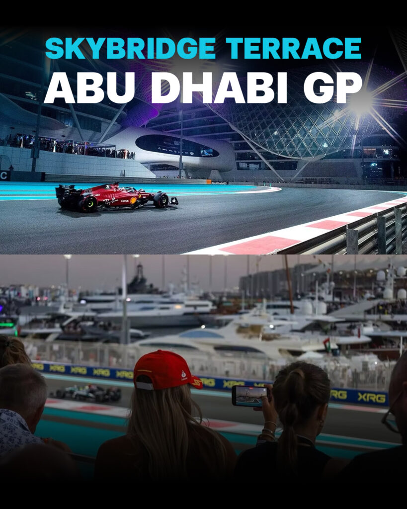 Package F1 Abu Dhabi แบบ VIP Hospitality